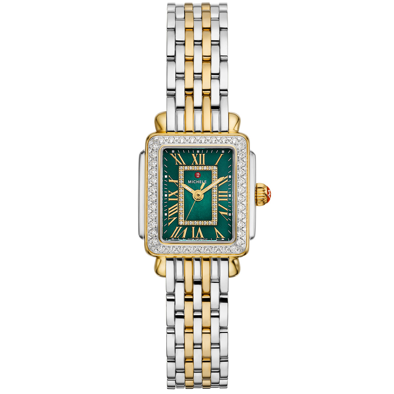 Deco Madison Mini Green Mother Pearl 24MM Watch –