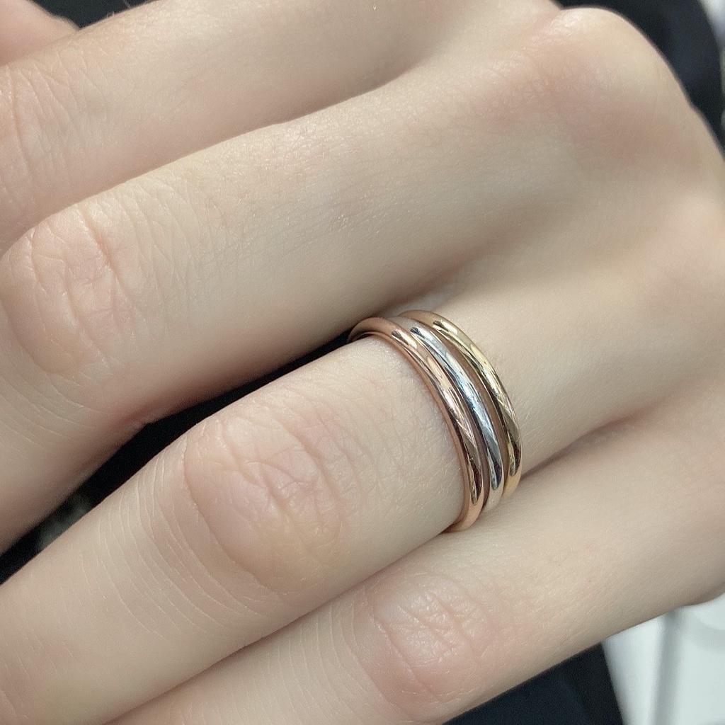 Classic Gold 1.5mm Bead Ring - Size 7 main image 1