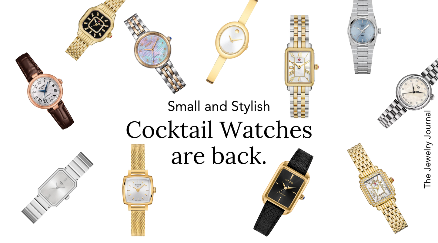 Cocktail Watches Are Back — The Jewelry-Inspired Timepiece Every Woman Wants