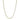 4MM Zirconia Yellow Steel Tennis Necklace - SHOPKURY.COM