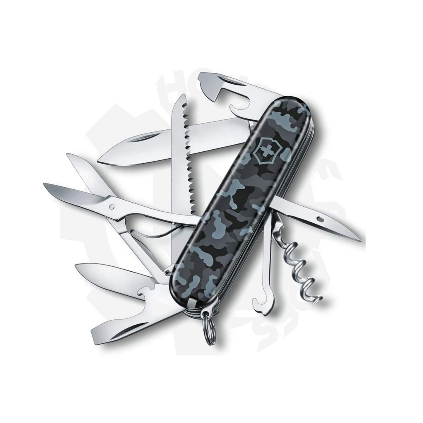 Huntsman Navy Camouflage 91mm Knife - SHOPKURY.COM