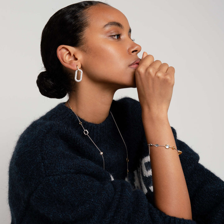 Rope Link Golden Bracelet - SHOPKURY.COM