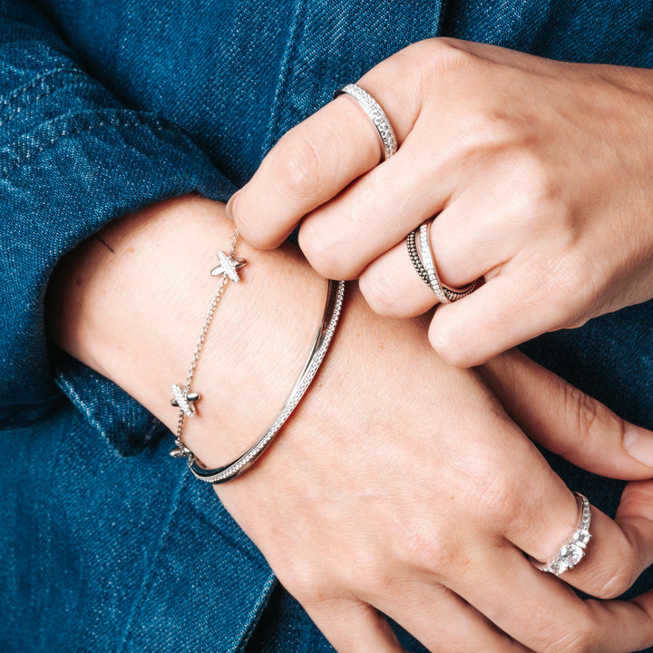 XOXO Pave Bracelet - SHOPKURY.COM