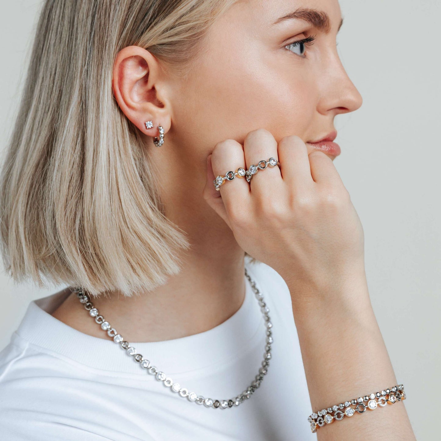 Drops 2 Tone Bracelet - SHOPKURY.COM