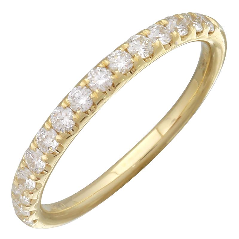 .47ct Round Cut Diamond Yellow Gold Ring - SHOPKURY.COM