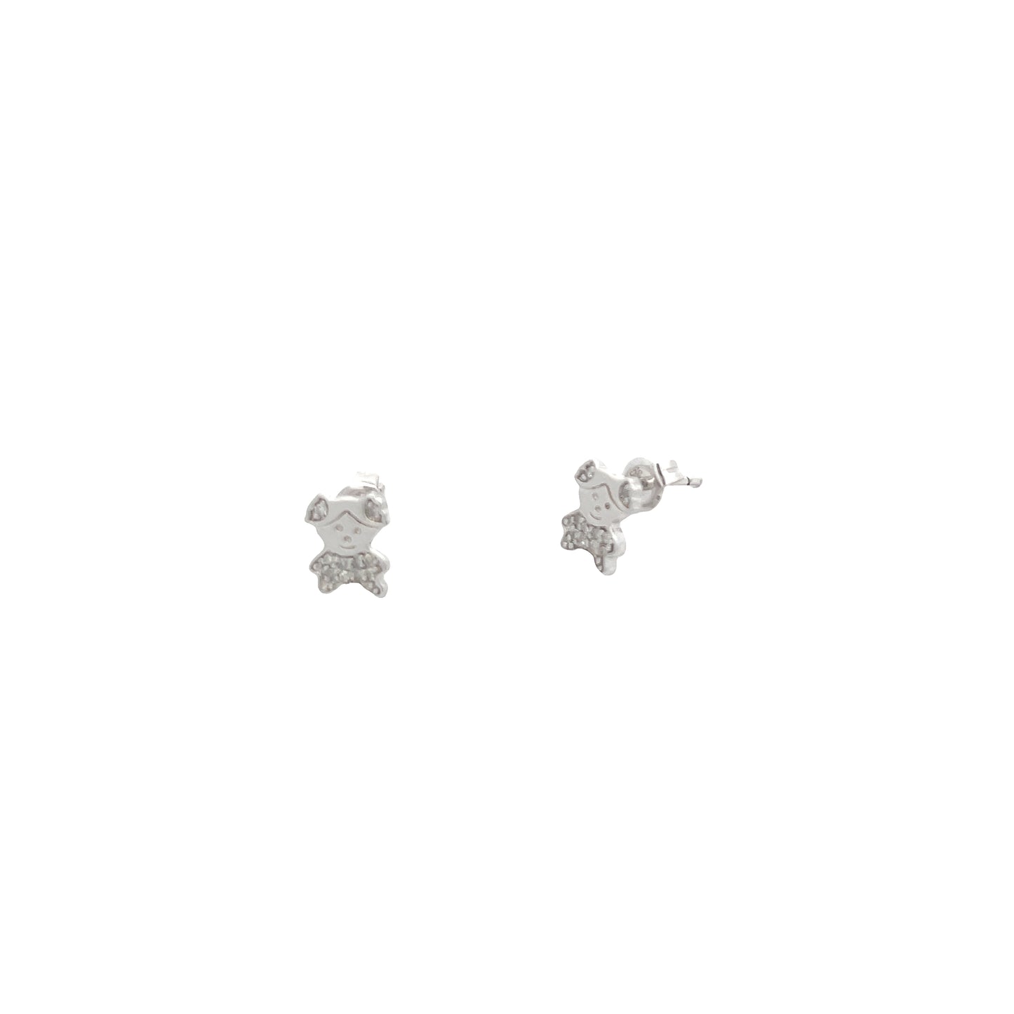 Girl with Pigtails Stud Earrings - SHOPKURY.COM