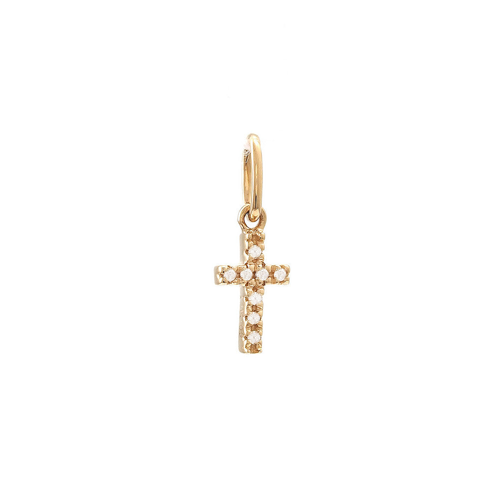 Cross Diamond Mini Pendant - SHOPKURY.COM