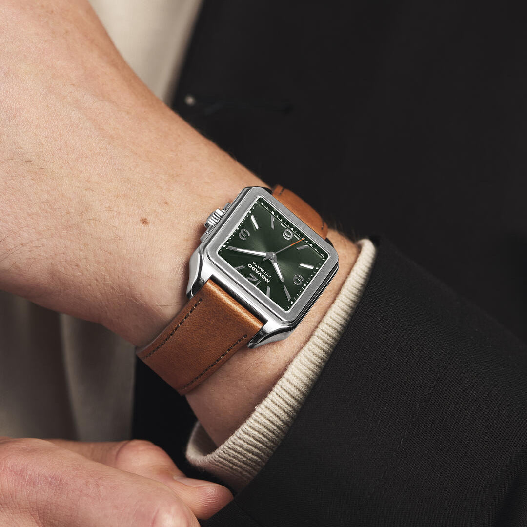 Heritage Brown/Green 45MM Watch by MOVADO