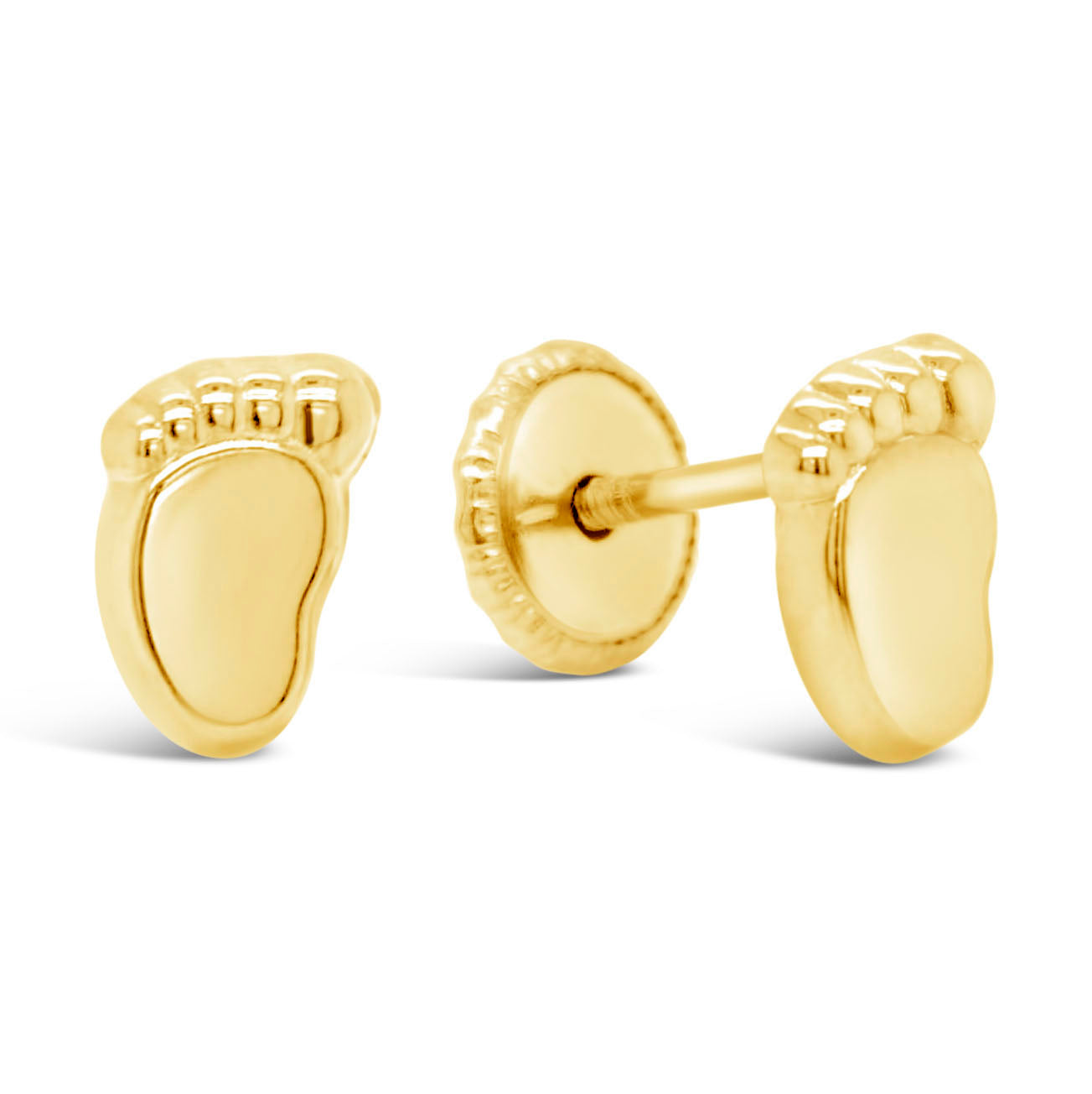 Baby Feet Stud Earrings - SHOPKURY.COM