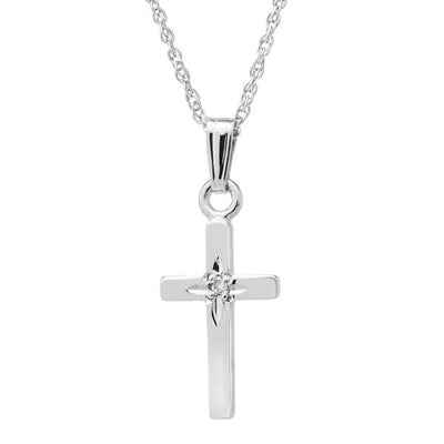 Cross Diamond Kids Necklace - SHOPKURY.COM