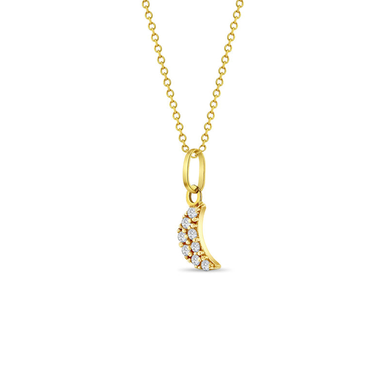 Sparkling Moon Kids Necklace - SHOPKURY.COM