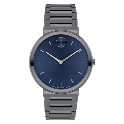 Bold 40MM Grey/Blue Watch - SHOPKURY.COM