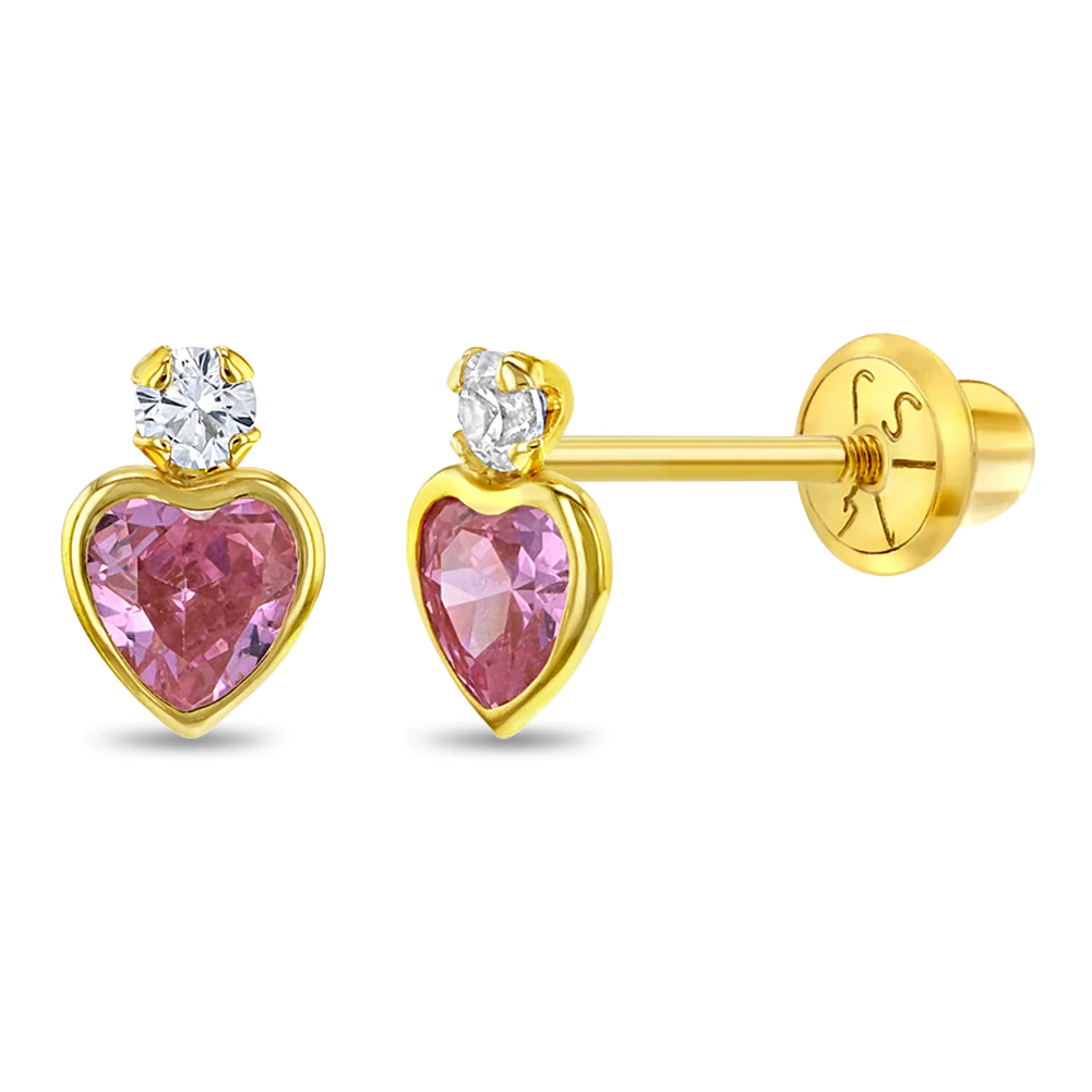 Royal Heart Kids Earrings - SHOPKURY.COM