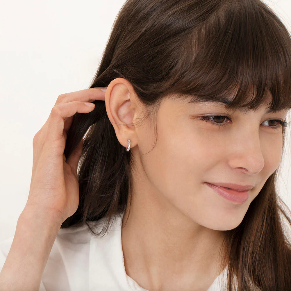 Kids Adorable Half Huggie Earrings - SHOPKURY.COM