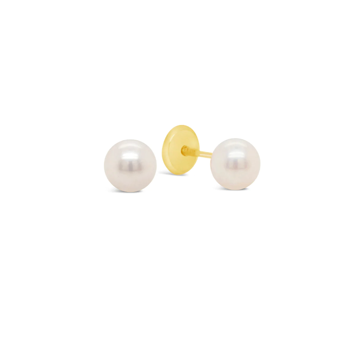 4MM Pearl Stud Earrings - SHOPKURY.COM