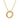 12279DWN4YZA1|KURY SB| 14K Yellow Gold Necklace with Round Charm - .27ct Diamonds - 16, 17, 18 inches - SHOPKURY.COM