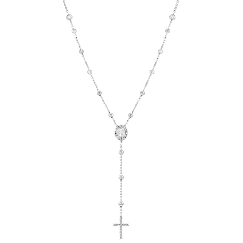 Ball Chain Rosary Girls Necklace - SHOPKURY.COM