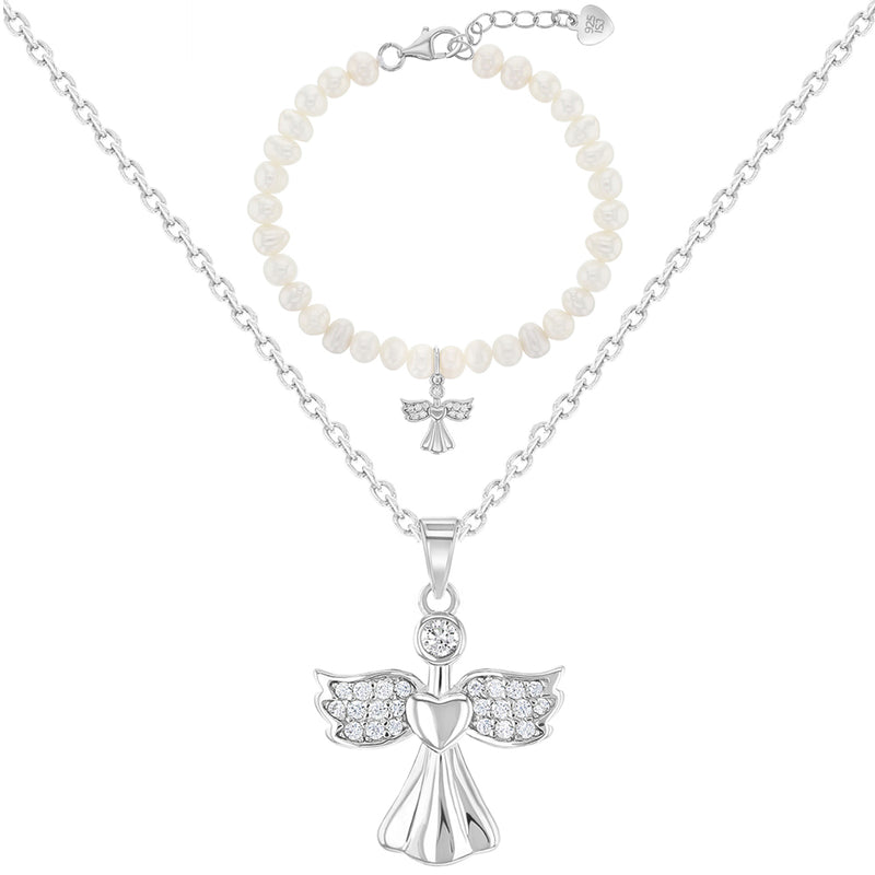 Kids Guardian Angel Jewelry Set - SHOPKURY.COM