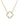 Open Clover Diamond Necklace - SHOPKURY.COM