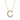 12MM Double Row Diamond Initial Necklace - SHOPKURY.COM