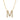 12MM Double Row Diamond Initial Necklace - SHOPKURY.COM