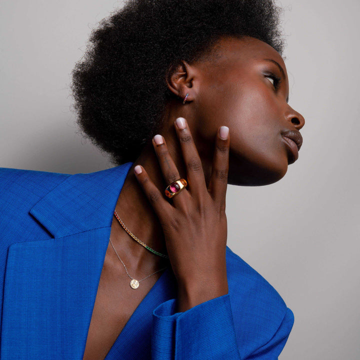 Rainbow 11mm Huggie Earrings - SHOPKURY.COM