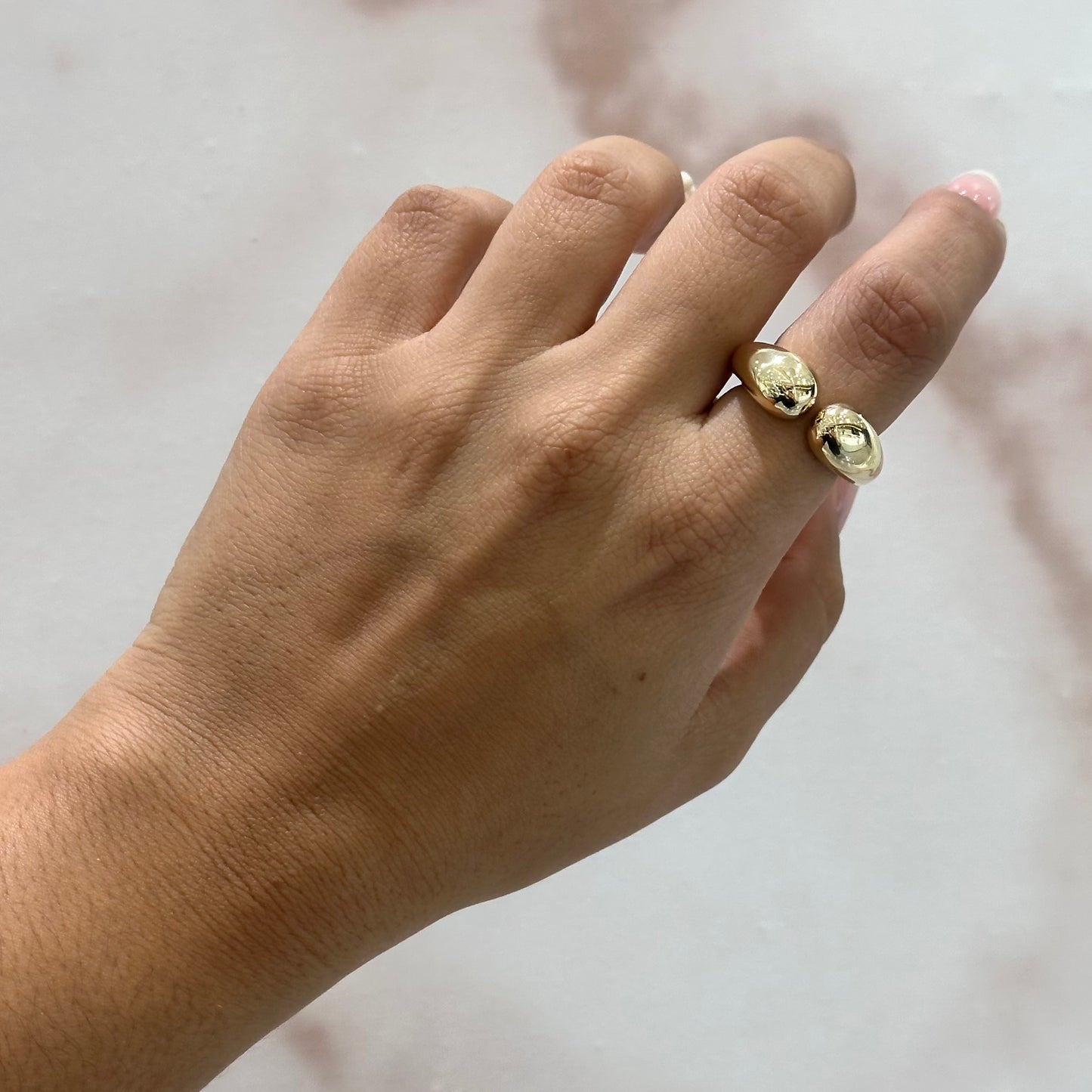 Open Bubble Ring (Size 7.5) - SHOPKURY.COM