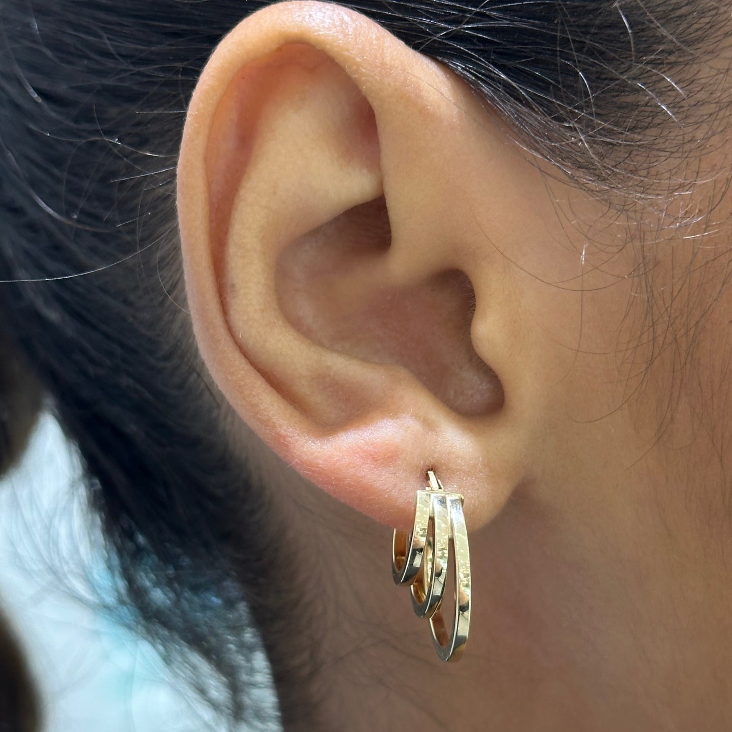 Trio Huggie Earrings - SHOPKURY.COM