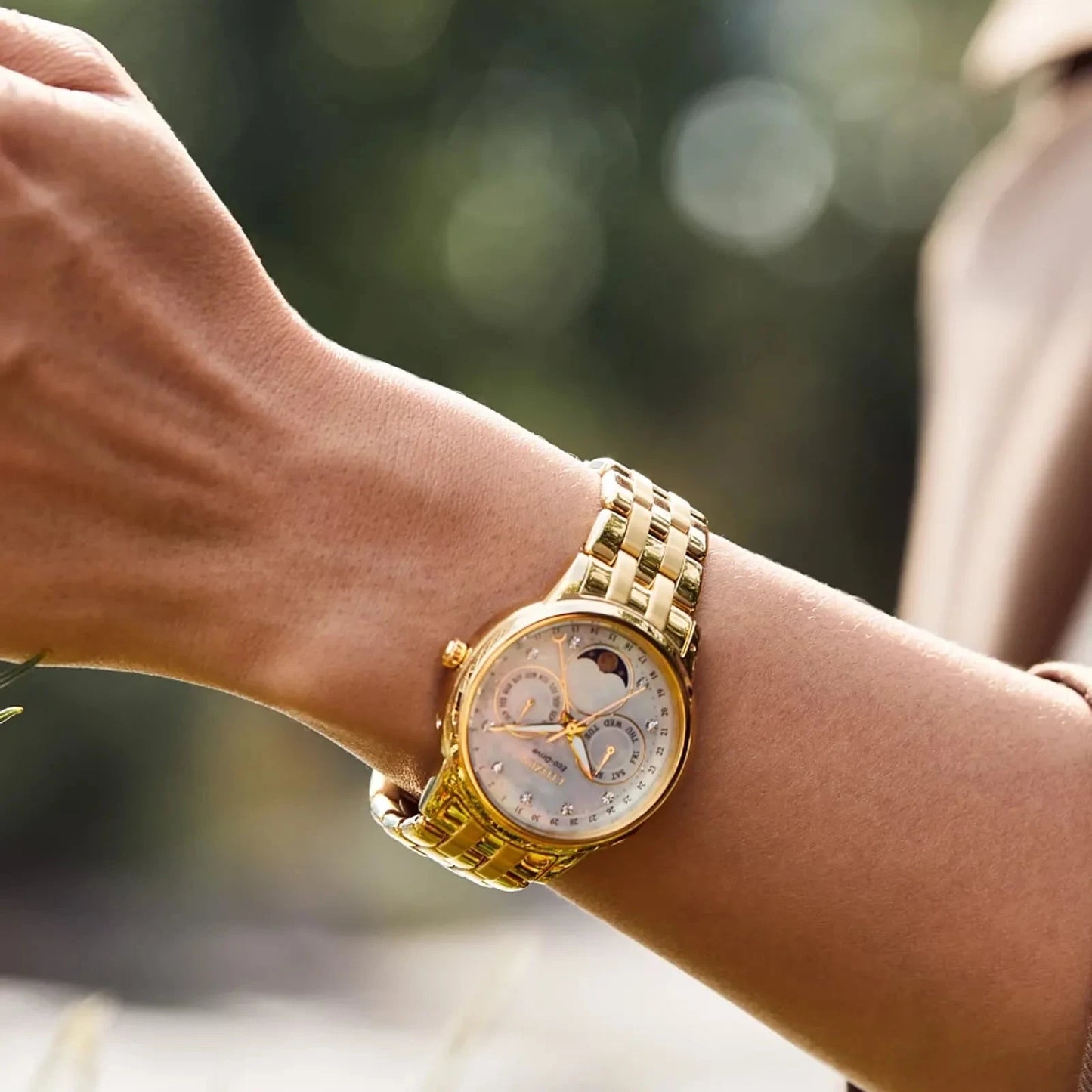 Calendrier Gold 37MM Watch by CITIZEN