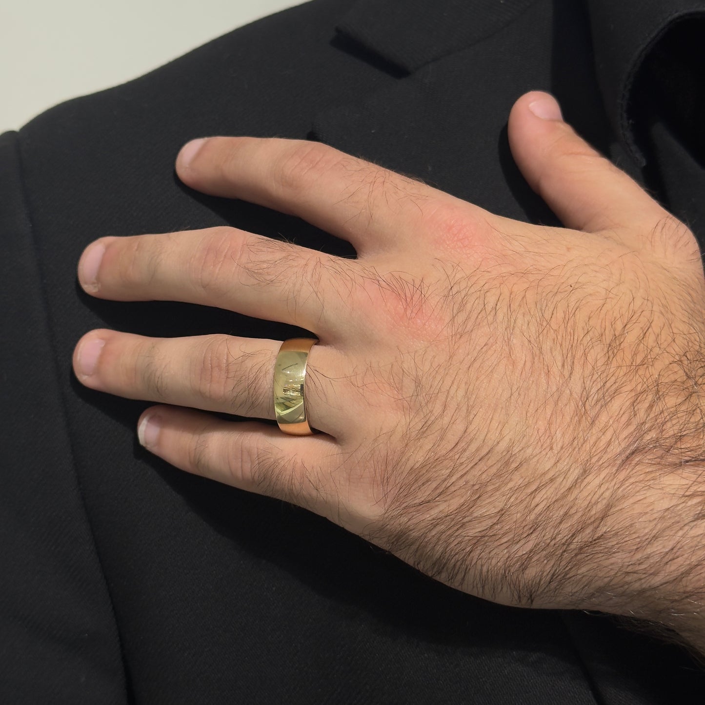 8MM Comfort Fit Wedding Band by KURY BRIDAL