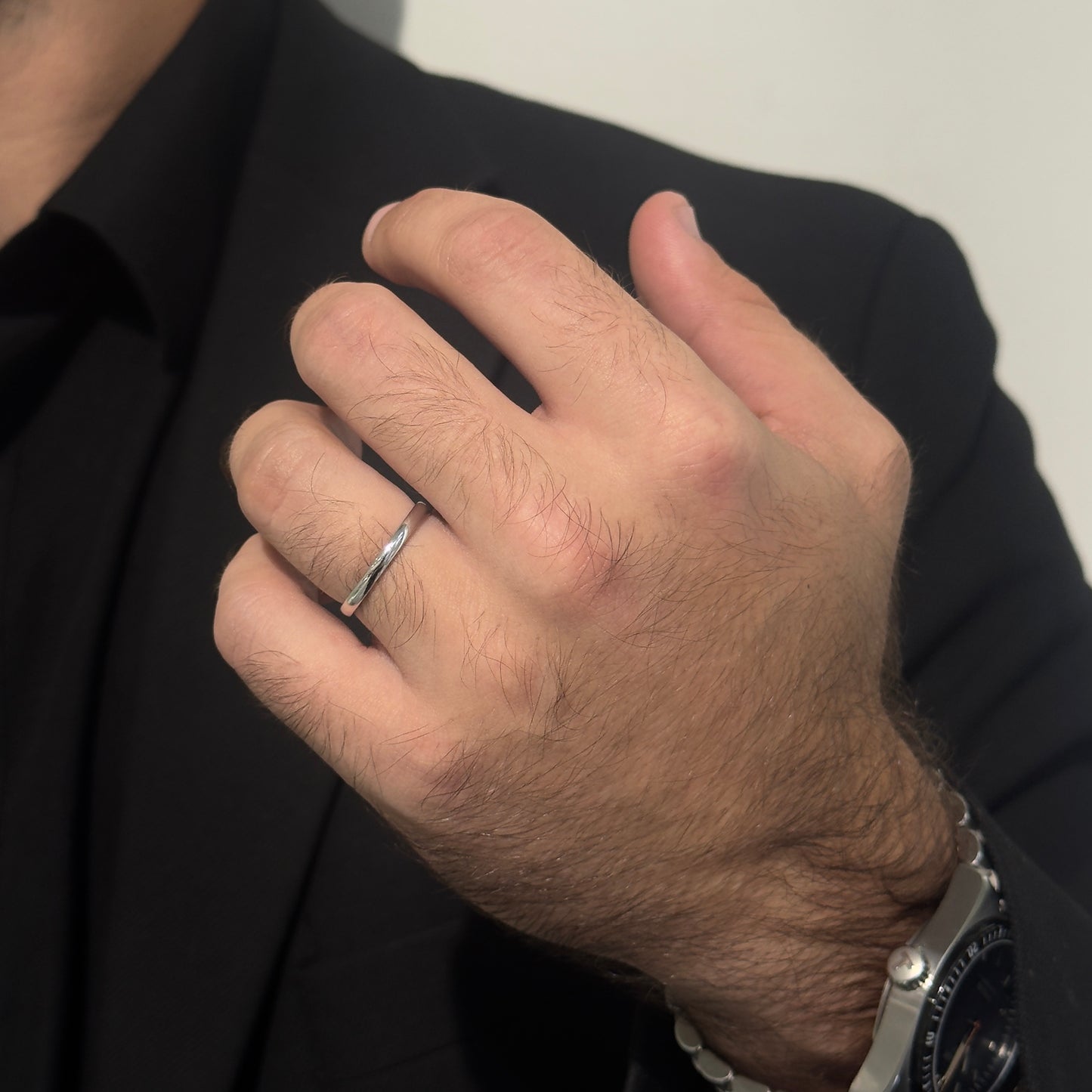 2MM Comfort Fit Wedding Band 14KW by KURY BRIDAL