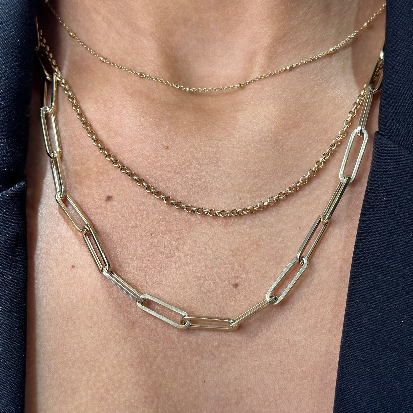 Paperclip 16MM Link Chain - SHOPKURY.COM