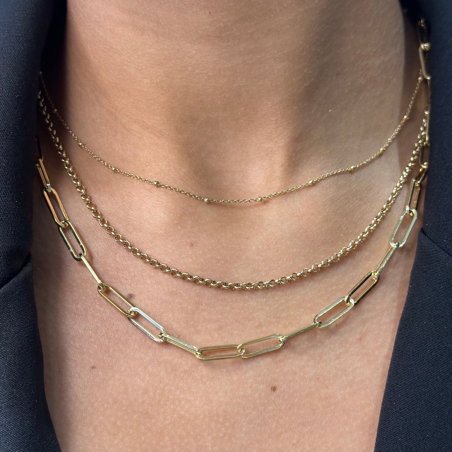 Paperclip 13.5MM Link Chain - SHOPKURY.COM