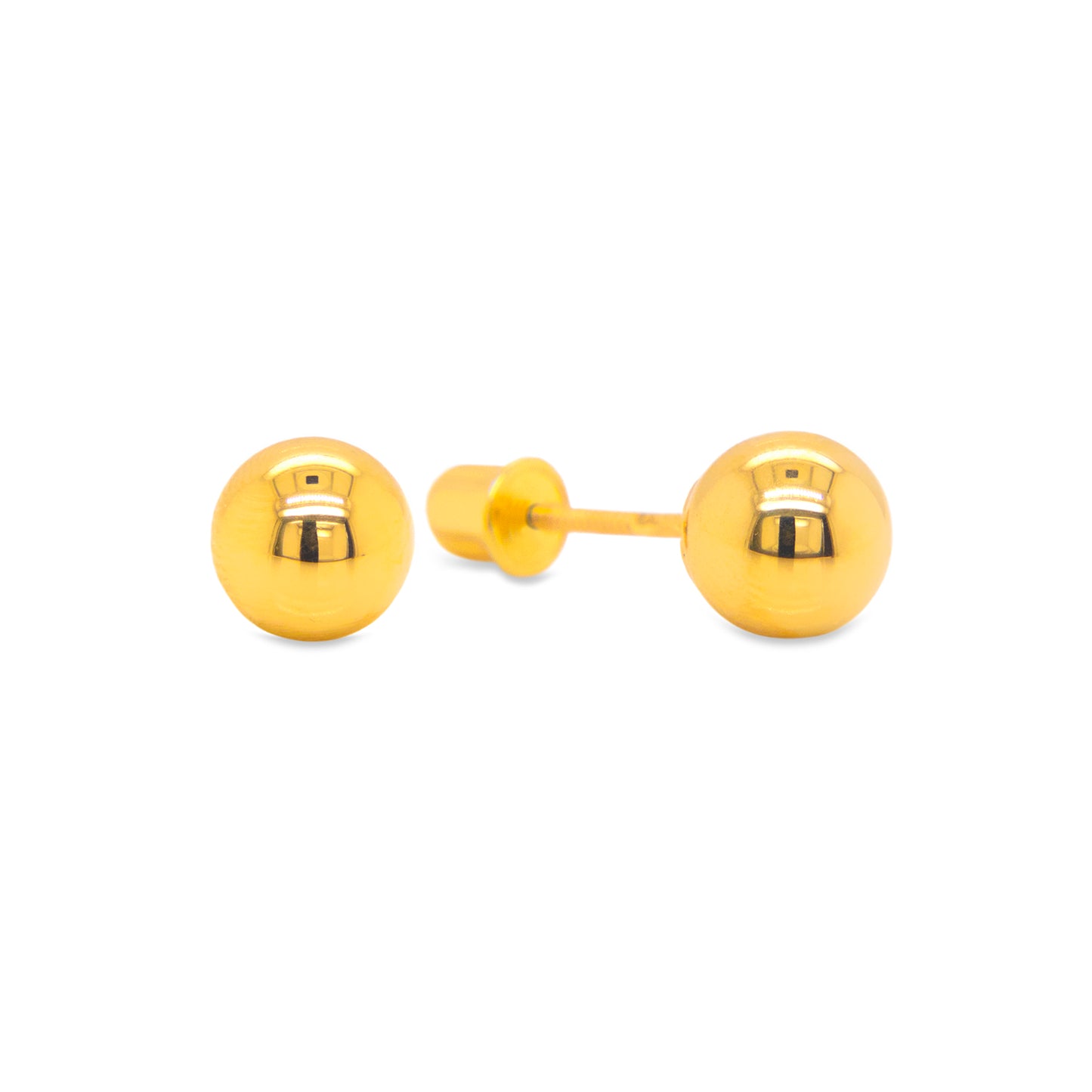 Basic Ball 4MM Stud Earrings - SHOPKURY.COM