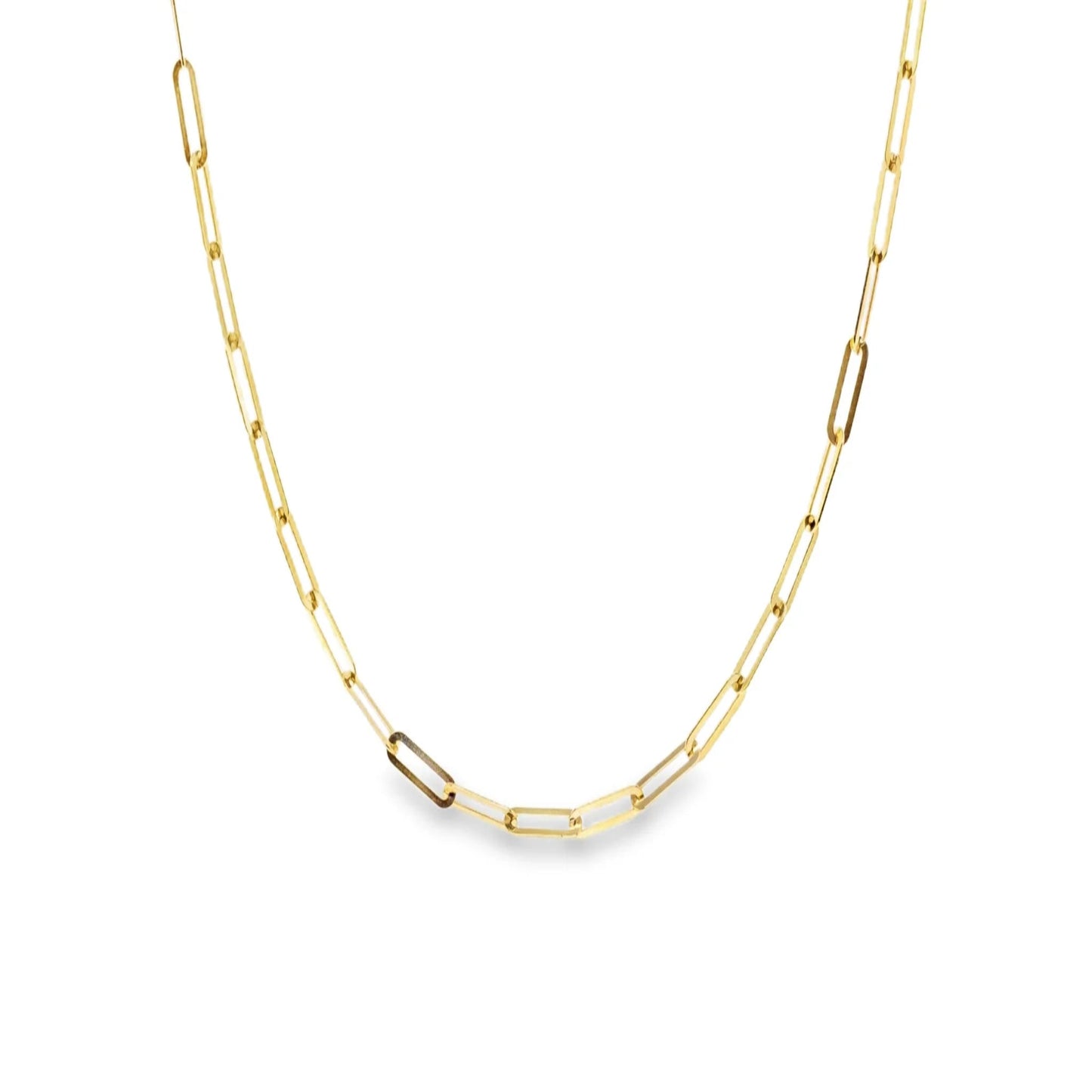 Paperclip 2.5MM Link Chain - SHOPKURY.COM