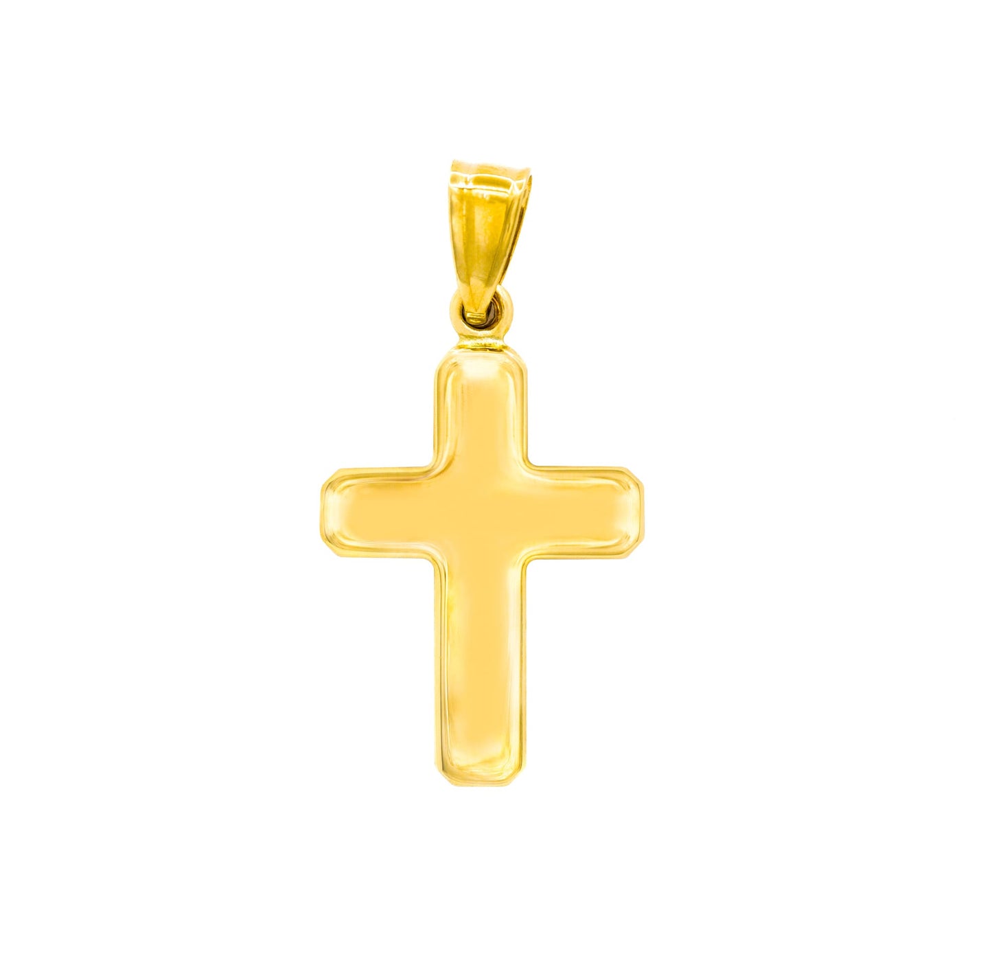 20MM Flat Cross Pendant - SHOPKURY.COM