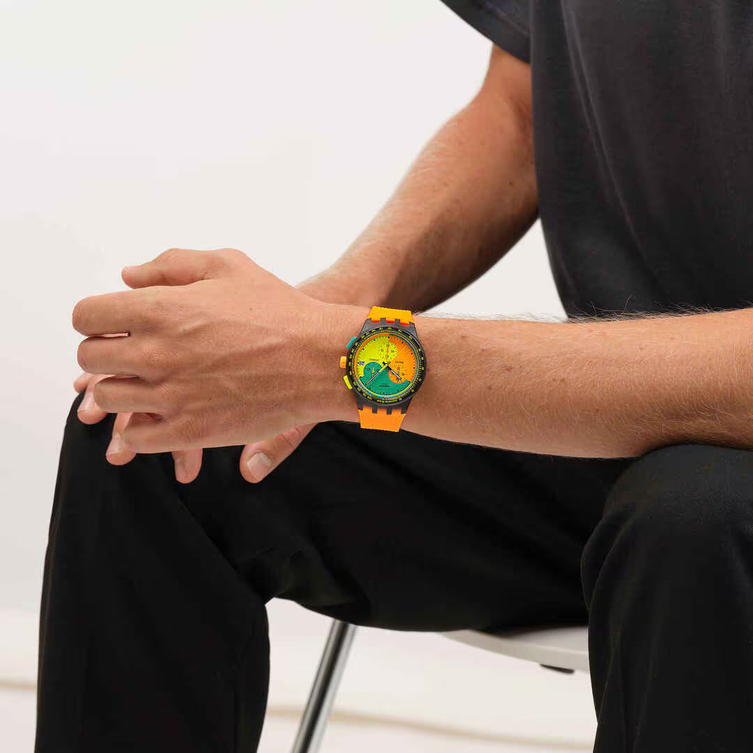 Neon Signal Flag Watch - SHOPKURY.COM