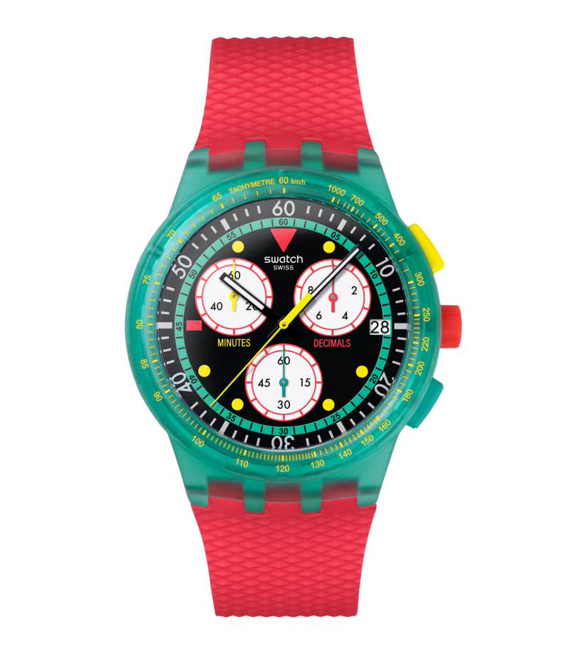 Neon Emerald Chrono Watch - SHOPKURY.COM