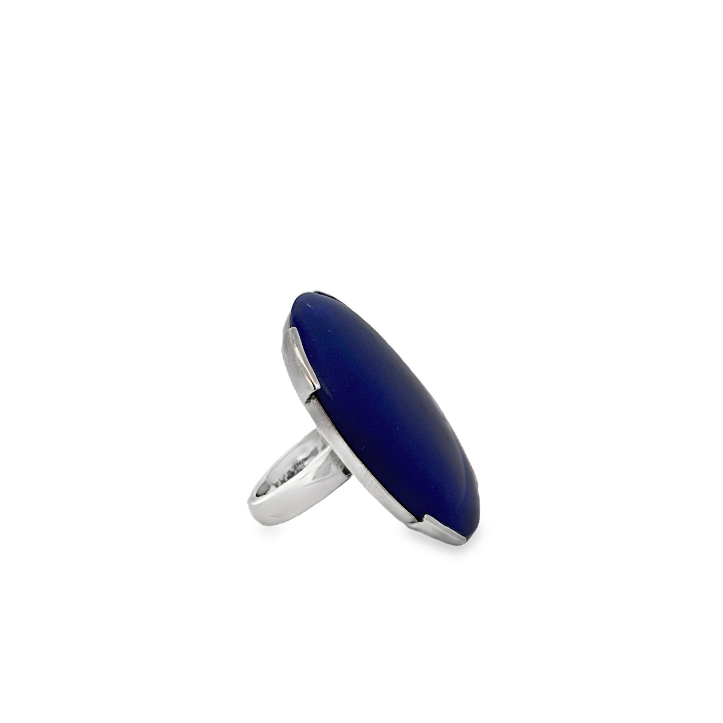 Lapis Lazuli Stone Ring - Size 7 - SHOPKURY.COM