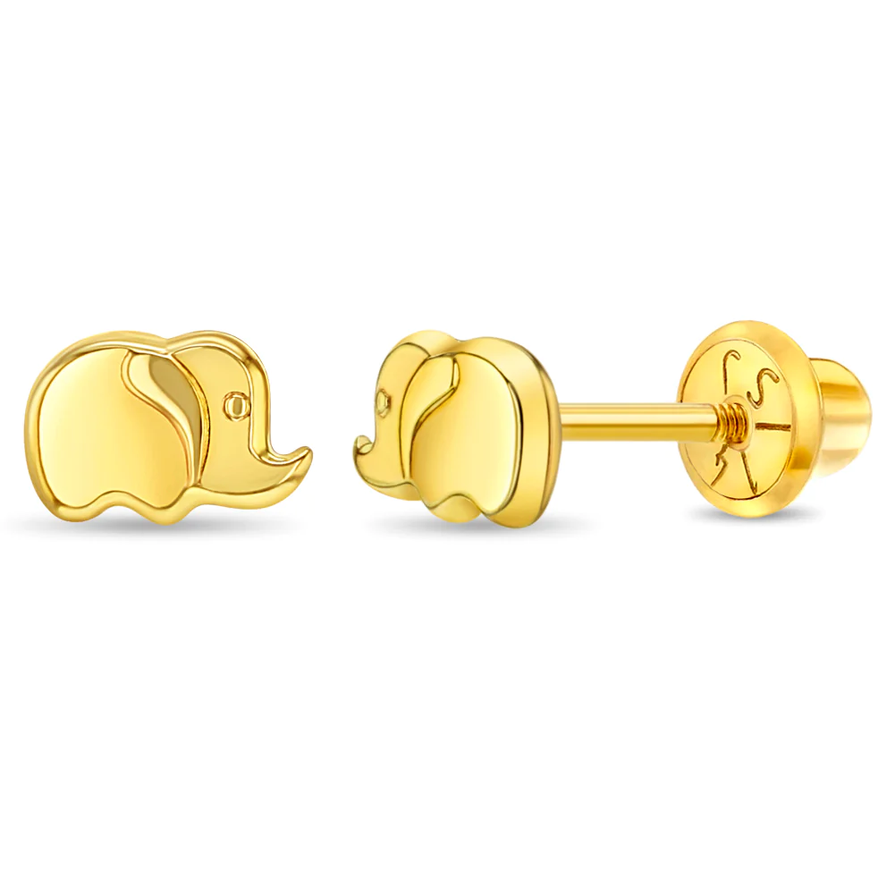 Tiny Elephant Kids Earrings - SHOPKURY.COM