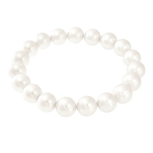 10MM Pearl Elastic Bracelet - SHOPKURY.COM