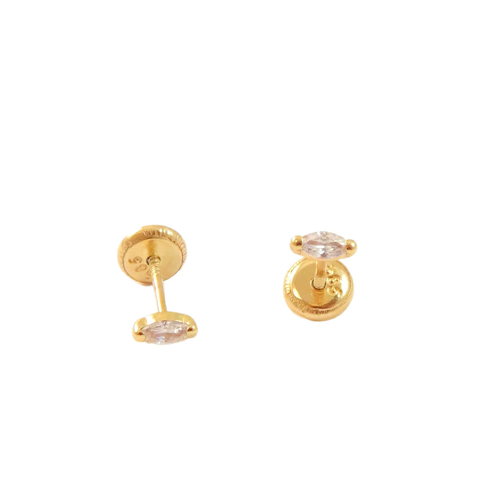 Marquise 6mm Stud Earrings - SHOPKURY.COM