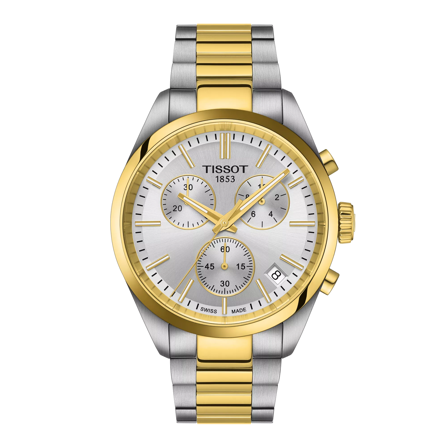 PR 100 Chronograph Steel/Yellow 40MM Watch - SHOPKURY.COM