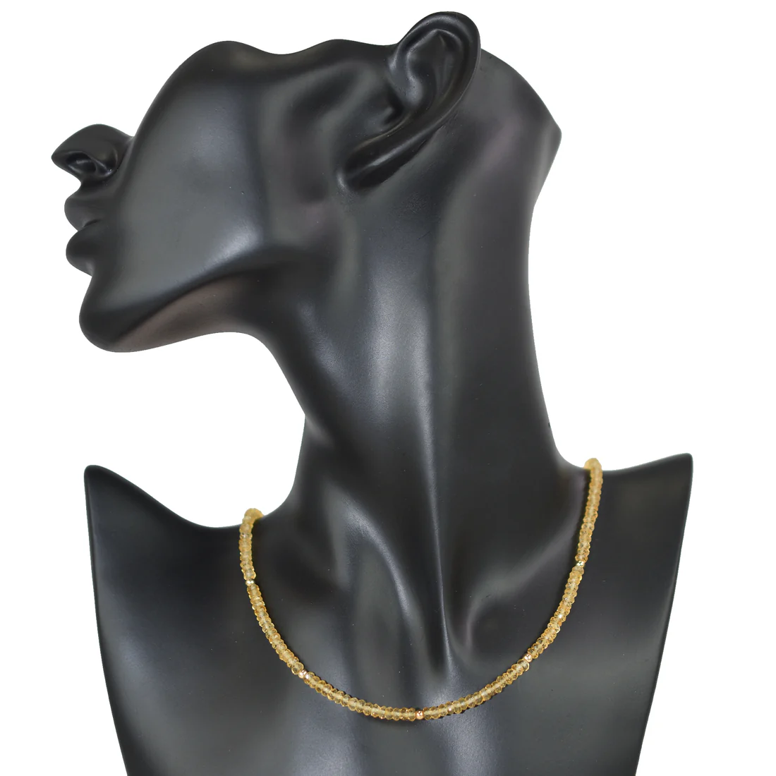 Natural Citrine Gemstone Necklace - SHOPKURY.COM