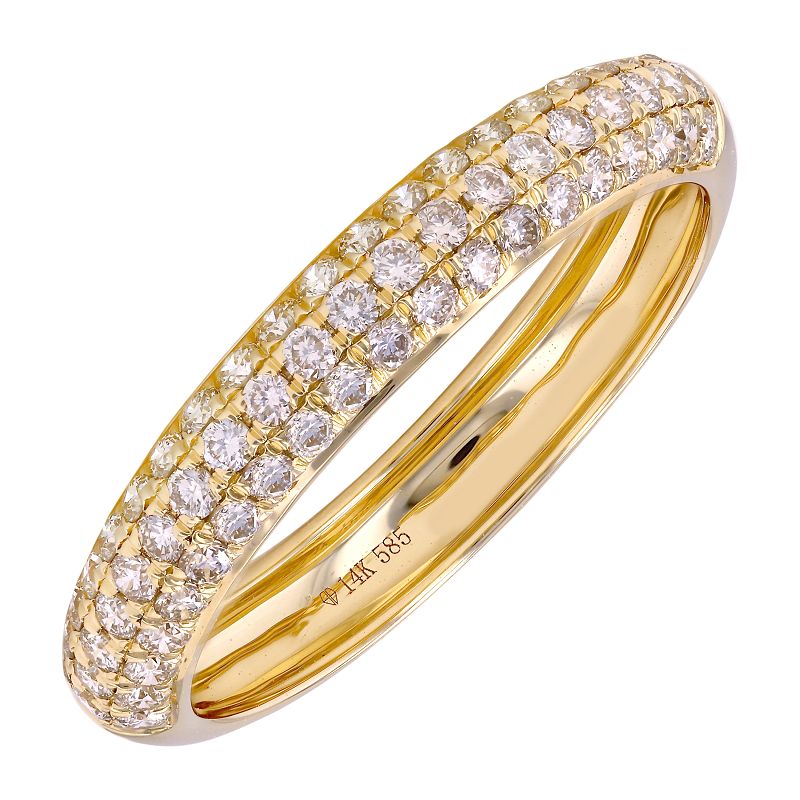 .53CT Round Cut Diamond Ring by KURY BRIDAL