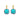 Cushion Turquoise Earrings - SHOPKURY.COM