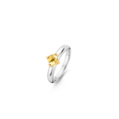 Yellow Flowerbud Ring - SHOPKURY.COM