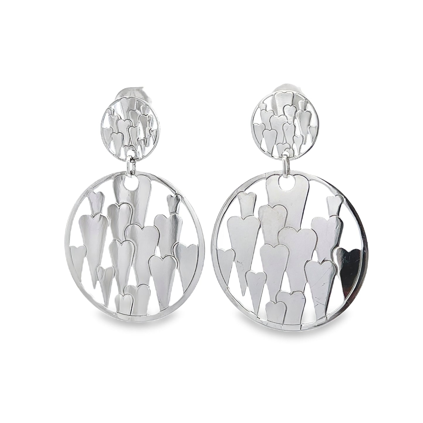 Loving Hearts Dangle Earrings - SHOPKURY.COM