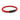 Red Tire Black Matte Steel Bracelet - SHOPKURY.COM