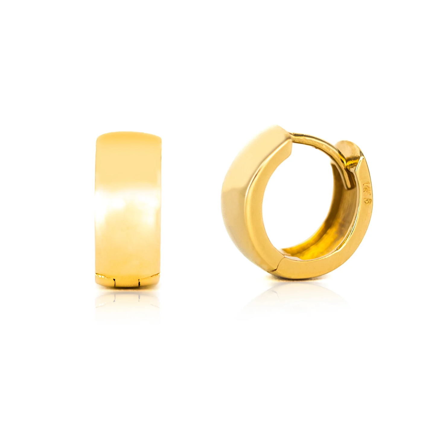 10MM Thick Huggie Earrings - SHOPKURY.COM